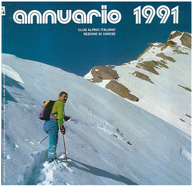 Copertina di Annuario CAI Varese 1991
