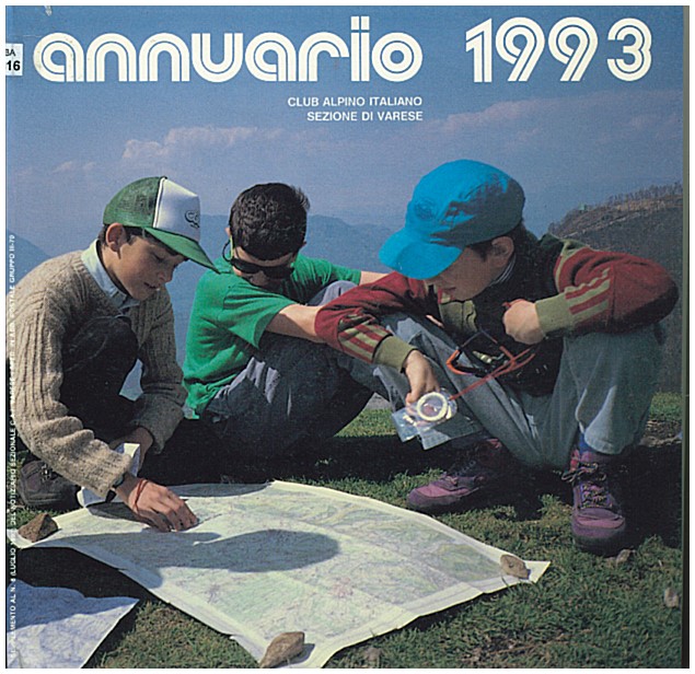 Copertina di Annuario CAI Varese 1993