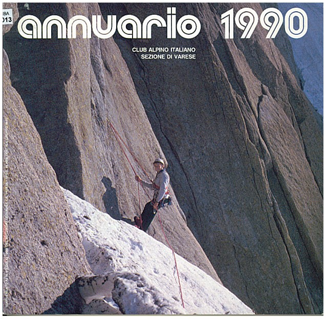 Copertina di Annuario CAI Varese 1990