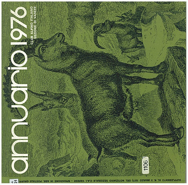 Copertina di Annuario CAI Varese 1976