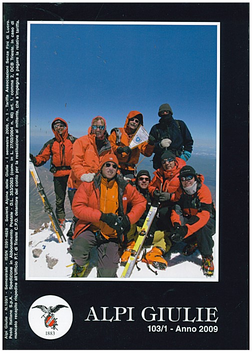 Copertina di Alpi Giulie - 103/1 Anno 2009