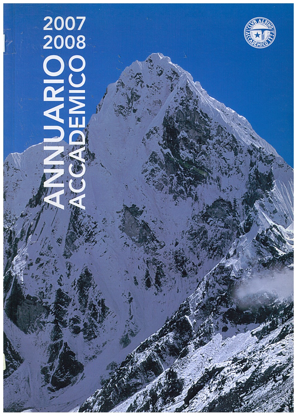 Copertina di Club Alpino Accademico Italiano (Annuario 2007-2008)