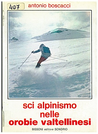 Copertina di Sci alpinismo nelle Orobie Valtellinesi